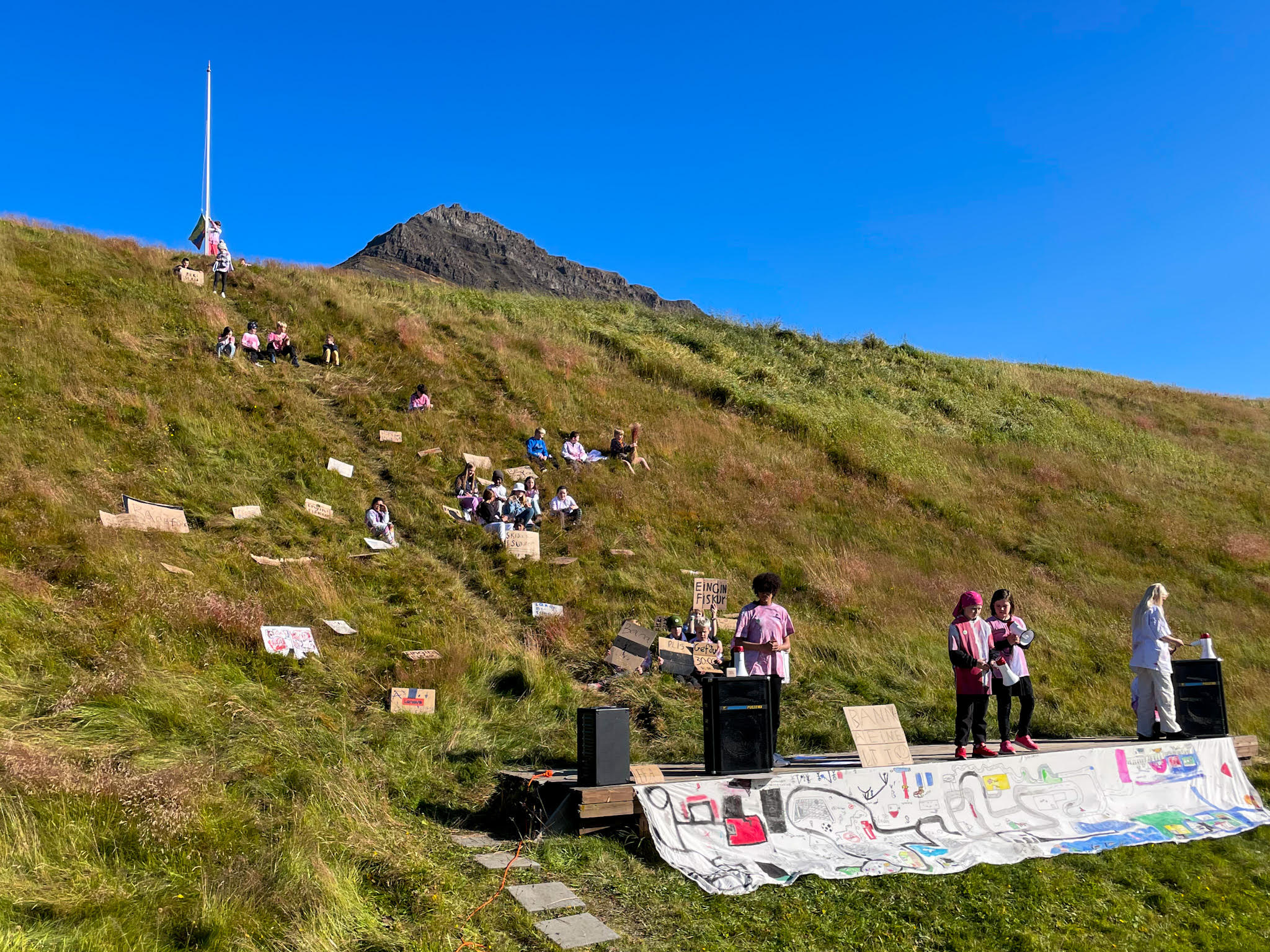 Krakkaveldið, viðburður á barnamenningarhátíðinni Púkanum, á Hrafnseyri.