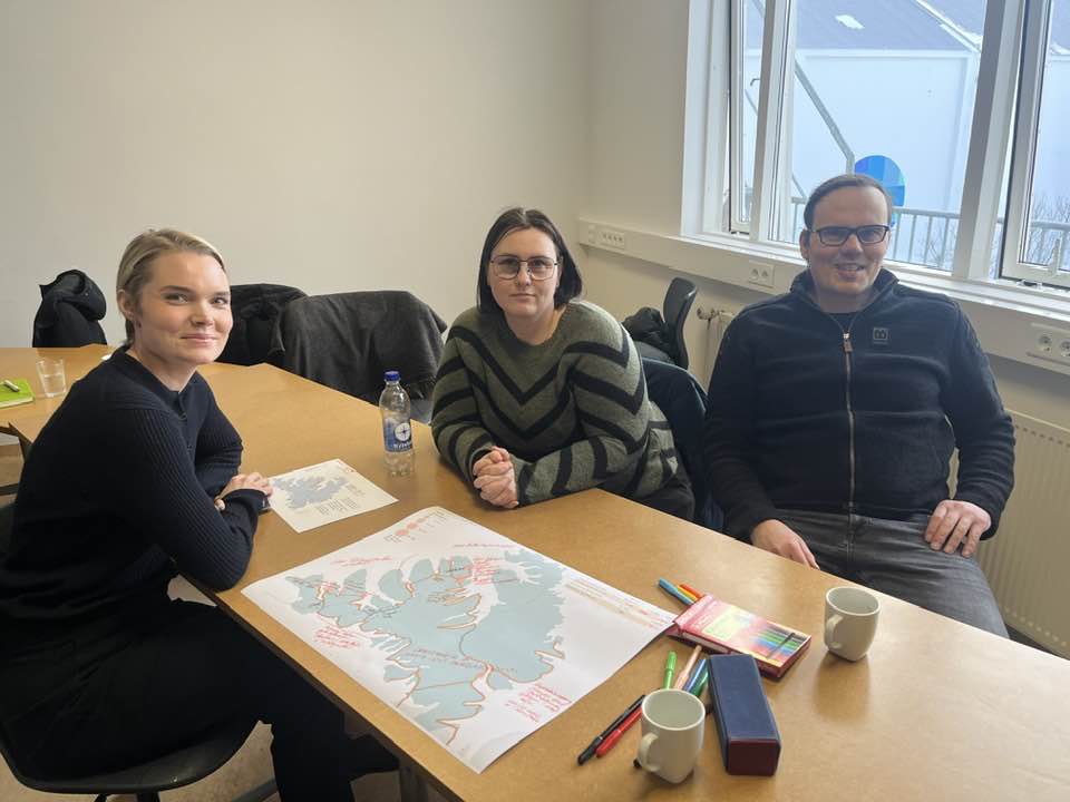 Á vinnufundi um svæðisskipulag Vestfjarða.
