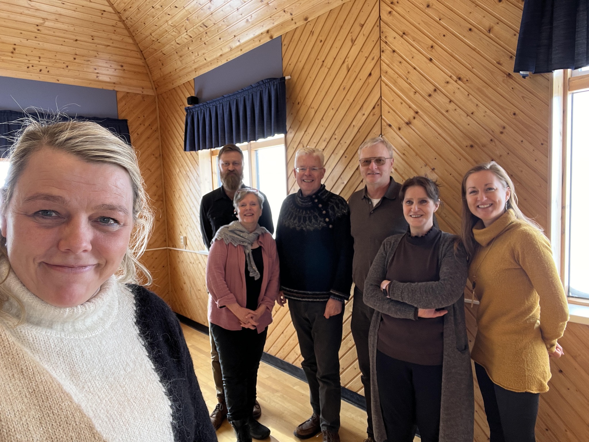 Frá fundi starfshóps um orkumál og þjóðgarð á Vestfjörðum með fulltrúum sveitarfélaga á Ströndum.