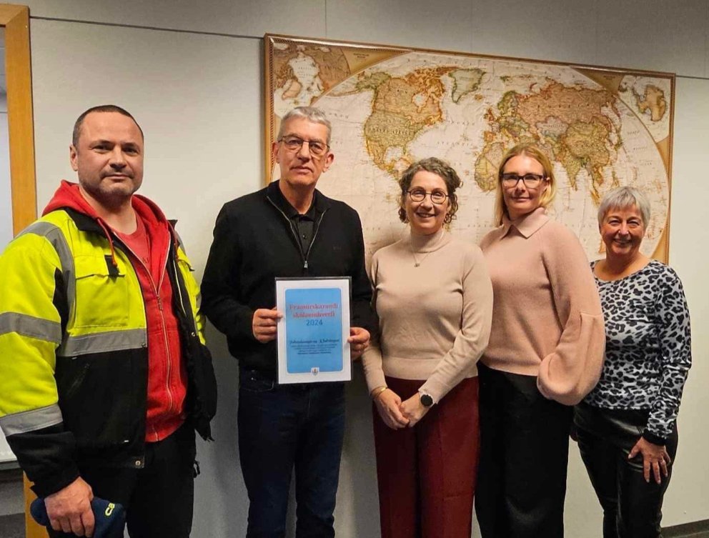 Einar Ómarsson, Óðinn Gestsson, Nanný Arna Guðmundsdóttir, Hafdís Gunnarsdóttir og Guðrún Birgisdótt&hellip;
