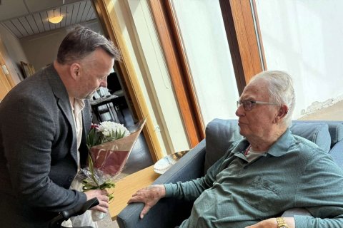 Kristján Þór Kristjánsson og Jón Páll Halldórsson.