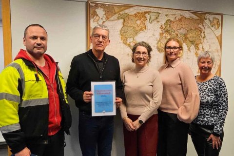 Einar Ómarsson, Óðinn Gestsson, Nanný Arna Guðmundsdóttir, Hafdís Gunnarsdóttir og Guðrún Birgisdótt&hellip;